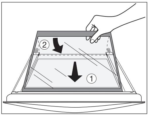 ARTHUR MARTIN FE5426NG - Remetre en place les vitres intermédiaires - 1