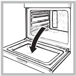 HOTPOINT F73C1WH - Nettoyage de la porte - 1