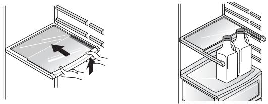 LG-GOLDSTAR GC-P207TLQAC - Etagèresr (sur certains modèles uniquement) - 1