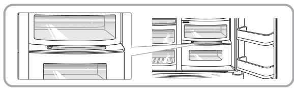 LG-GOLDSTAR GC-P207TLQAC - Changement de la température dans la Zone Miracle (sur certains modèles uniquement) - 1