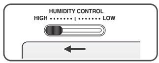 LG-GOLDSTAR GC-P207TLQAC - Contrôle de l'humidité dans le bac à légumes - 1