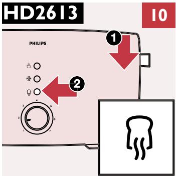 PHILIPS HD261130LILAS - Dépannage - 9