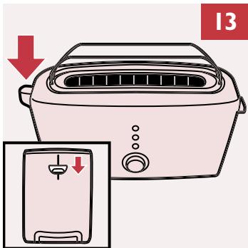 PHILIPS HD261130LILAS - Dépannage - 12