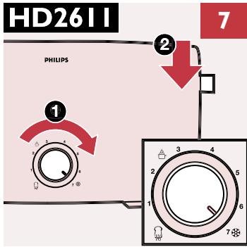 PHILIPS HD261130LILAS - Dépannage - 6