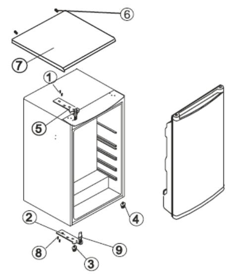 TECNOLEC TREFL 144cob - INVERSION DU SENS D'OUVERTURE DE LA PORTE - 2