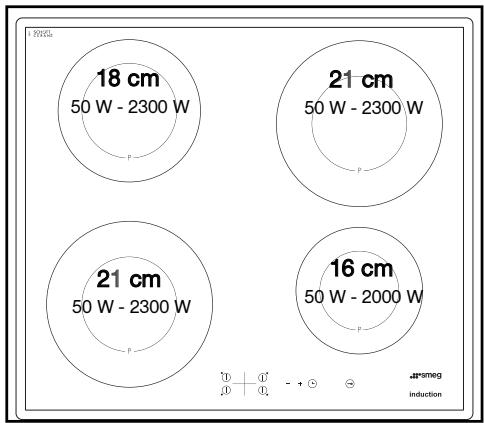 SMEG SI3633B - DESCRIPTION DE VOTRE DESSUS - 2
