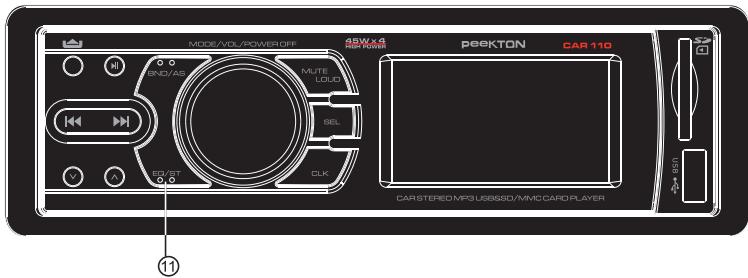 PEEKTON CAR 110 - Sélection des effets sonores - 1