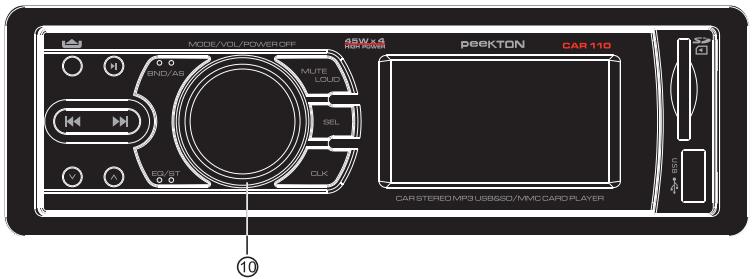PEEKTON CAR 110 - Changer de mode - 1