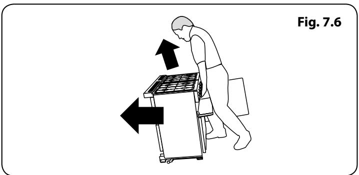 FALCON CLASSOLPCY/B-EUC - Repositionnement de la Cuisinière après Raccordement - 2