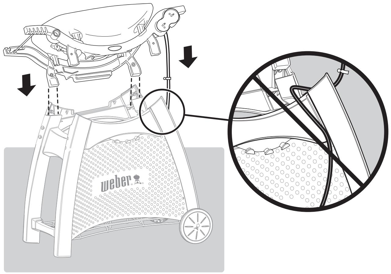 WEBER Q3000 56060053 - LISTE DES PIECES - 53