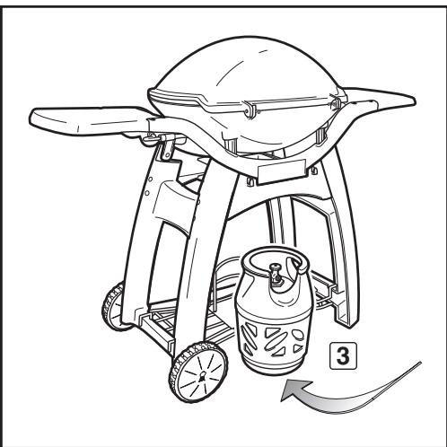 WEBER Q3000 56060053 - MONTAGE AU SOL - 1