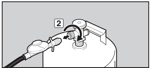WEBER Q3000 56060053 - REBRANCHER LA BOUTEILLE DE GAZ - 2