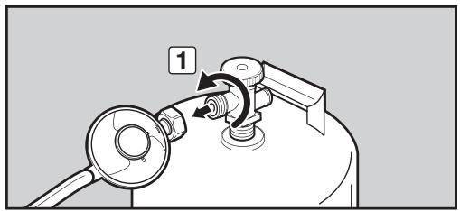 WEBER Q3000 56060053 - REBRANCHER LA BOUTEILLE DE GAZ - 1