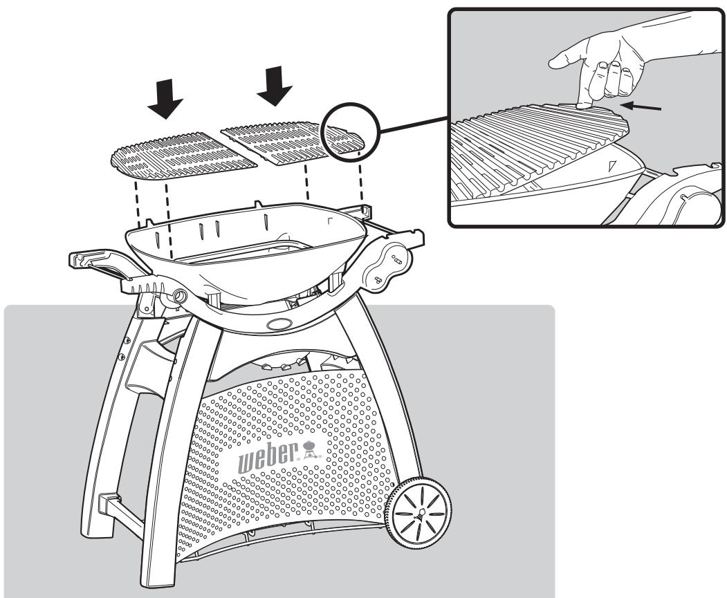 WEBER Q3000 56060053 - LISTE DES PIECES - 56
