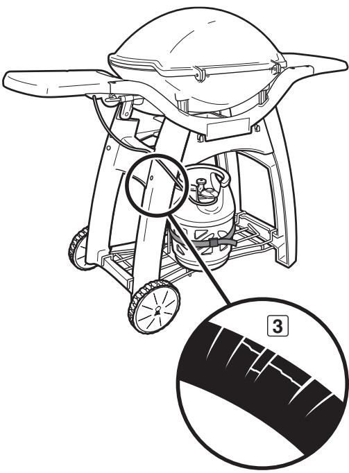 WEBER Q3000 56060053 - INSPECTION DU TUYAU DE GAZ - 3