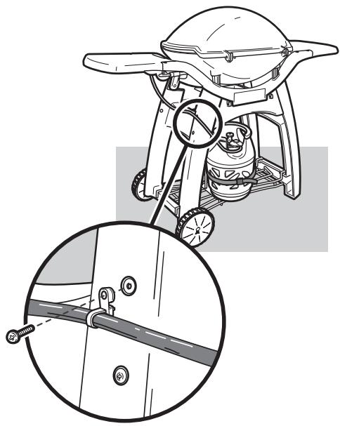 WEBER Q3000 56060053 - Raccord en faisant glisser la collerette - 5