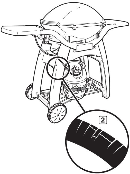 WEBER Q3000 56060053 - INSPECTION DU TUYAU DE GAZ - 2