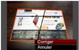 CASIO EX-S12BKECD - Utilisez [▲] et [▼] pour sélectionner « Corriger», puis appuyez sur [SET]. - 1