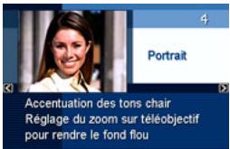 CASIO EX-S12BKECD - ■ Utilisation de l'écran d'informations de la scene - 1