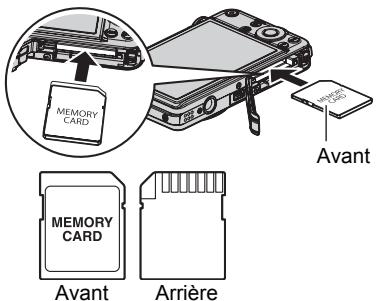 CASIO EX-S12BKECD - Insérez une carte mémoire. - 1