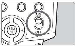 CANON FLASH SPEEDLIT 430XII - Mise sous tension - 1