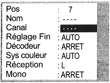 PANASONIC NV-HV50 - Réglages manuels - 2