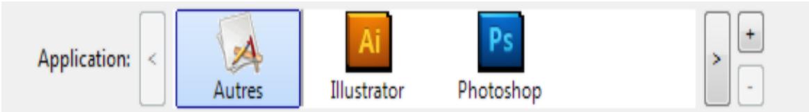 WACOM INTUOS PEN & TOUCH - PERSONNALISATION DES PARAMÉTRES DES APPLICATIONS - 1