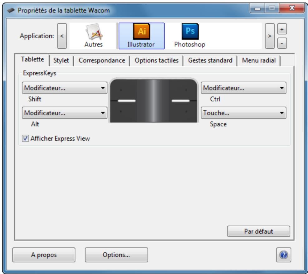 WACOM INTUOS PEN & TOUCH - PERSONNALISATION DE L'INTUOS - 1