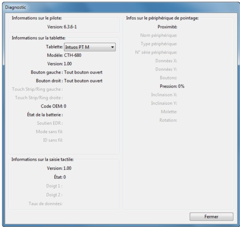 WACOM INTUOS PEN & TOUCH - TEST DES COMMANDES ET DES OUTILS DE LA TABLETTE - 1