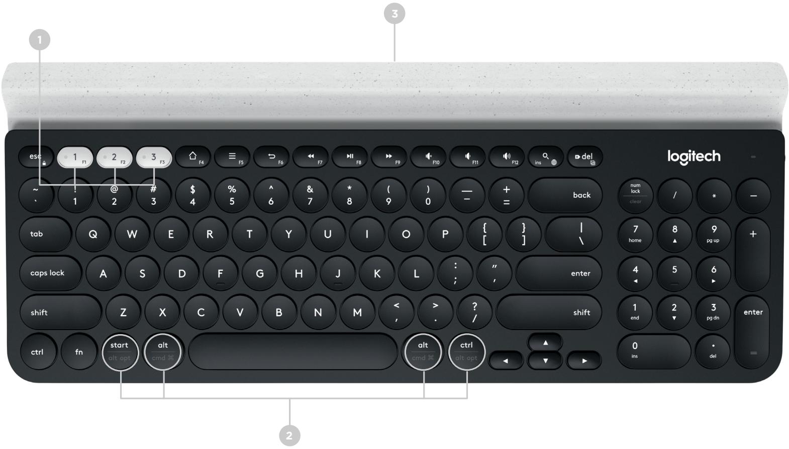 LENOVO 780 - DÉCOUVREZ LE CLAVIER K780 MULTIDISPOSITIF - 2
