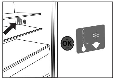 HAIER HCR7818DWPT - OPTIONAL: OK-temperature indicator - 1