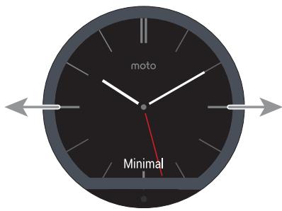 MOTOROLA MOTO 360 METAL/ARGENT - Changer le cadran de votre montre - 2