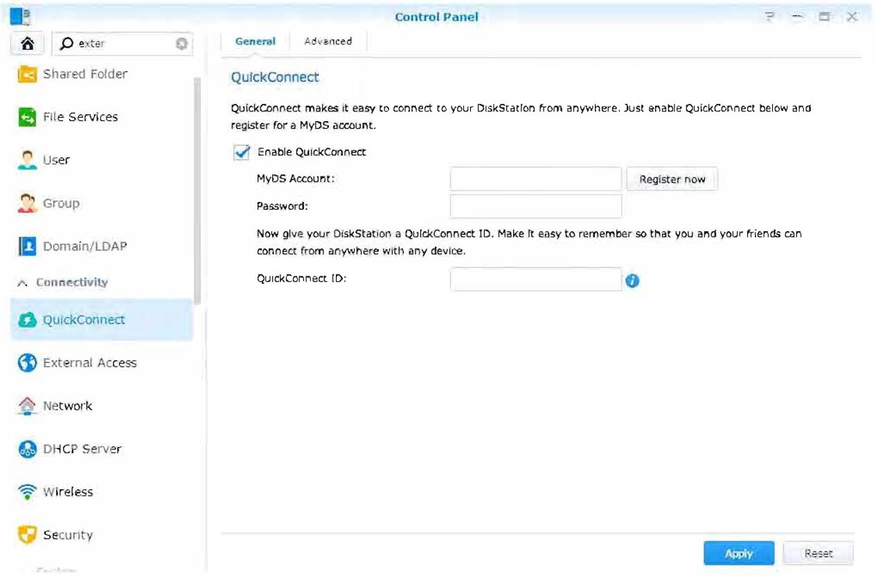 SYNOLOGY DS216i - Enregistrement d'un nom d'hote DDNS pour votre Synology NAS - 1