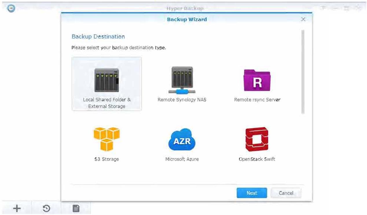 SYNOLOGY DS216i - Sauvegarder des données ou iSCSI LUN sur le Synology NAS - 1
