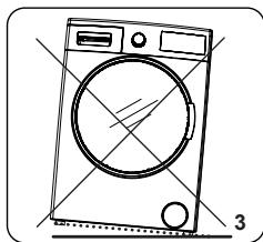 WINIA WVD-08T2WW12B51 - Ajustement des pieds/ajustement des logements régibles - 3
