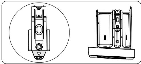 WINIA WVD-08T2WW12B51 - Compartments - 1