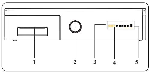 WINIA WVD-08T2WW12B51 - PRÉSENTATION DU BANDEAU DE COMMANDES - 1
