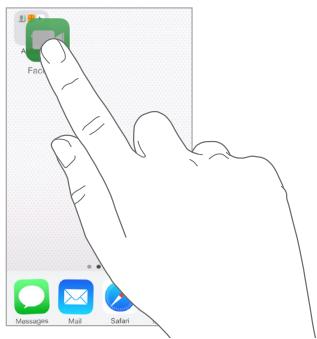 APPLE iPDTCH 16G OR - Organiser à l'aide de dossiers - 1