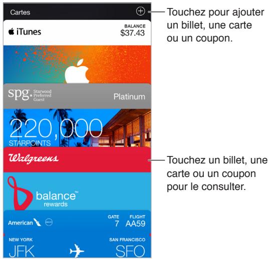 APPLE iPDTCH 16G OR - Passbook en un coup d'oeil - 1