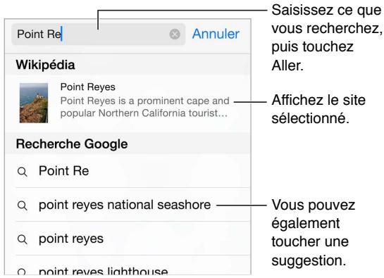 APPLE iPDTCH 16G OR - Effectuer des recherches sur le Web - 1