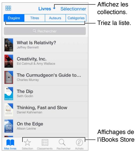 APPLE iPDTCH 16G OR - Organiser les livres - 1
