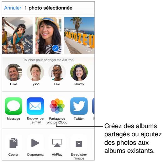 APPLE iPDTCH 16G OR - Partage des photos iCloud - 1