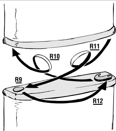 BRANDT DDA288WE - Réversibilité des portes - 5