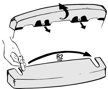 BRANDT DDA288WE - Réversibilité des portes - 2