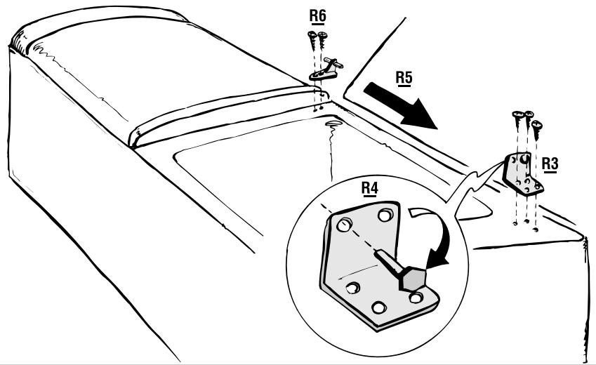 BRANDT DDA288WE - Réversibilité des portes - 3