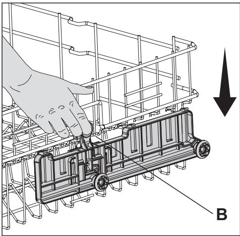 MAROUE DiS1300conic - Pour élever le panier: - 2