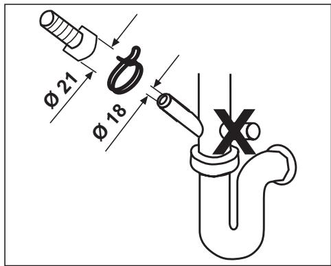 MAROUE DiS1300conic - Raccordement du conduit d'évacuation - 2