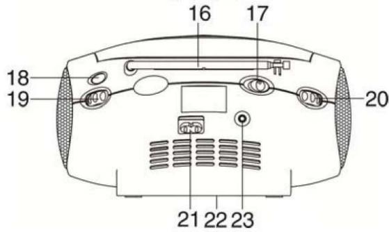 JVC RD-F321W - COMMANDES - 3