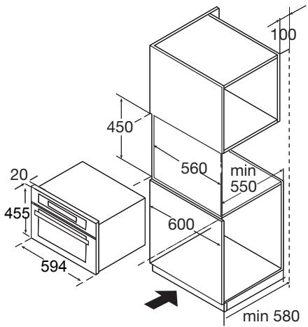 ROSIERES RMC440TX - Encastrement - 1