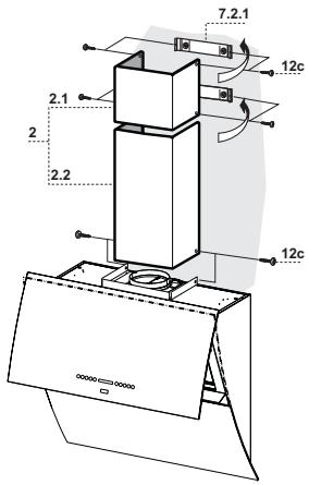 ROBLIN OMBRE/2 800 NOIR - Cheminée inférieure - 2